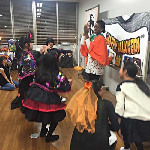 ハロウィンパーティーの様子